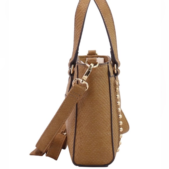 Jessica Simpson GIA Satchel - Color Pecan - Picture 2 of 10